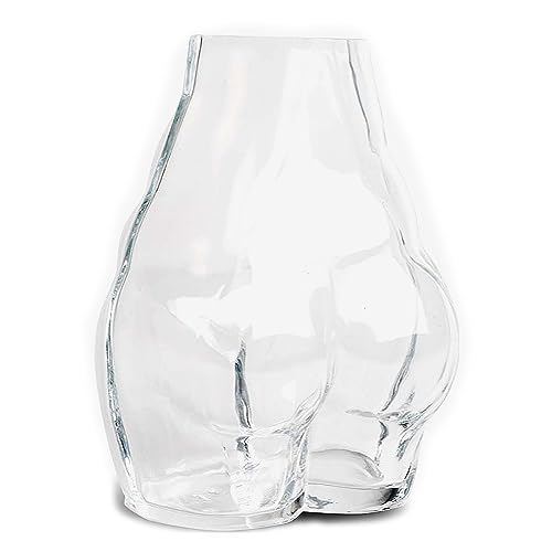 ByOn Vase Trinkglas Butt aus Glas in der Farbe Klar, Größe: S, 5280605400 von ByOn