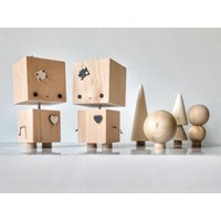 Holz-Kinderzimmer-Dekor, Neutrale Kinderzimmer-Accessoires, Neues Baby-Geschenk von ByTheMoonDesign