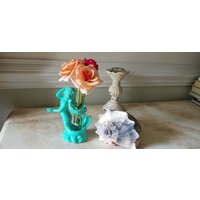 Arielle Meerjungfrau Regen Gauge - Küsten-Dekor Gusseisen von ByTheSeashoreDecor