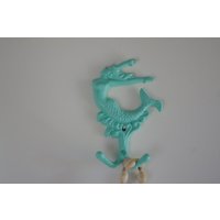 Gusseisen Meerjungfrau Wandhaken - Schmuckhalter Handtuchhalter Gusseisen Meerjungfrau Wandhaken - Schmuckhalter Handtuchhalter von ByTheSeashoreDecor