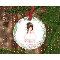 Erstkommunion Ornament. Geschenk. Mädchen Erste Kommunion Geschenk von ByTracey