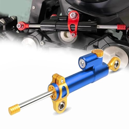BybAgs Motorrad CNC Einstellbare Lenkungsdämpfer-Montagehalterung Für Suzuki GSX1300 GSX1400 GSX650F GSXR125 GSXR150 GSXR250 Schmücken (Color : H) von BybAgs