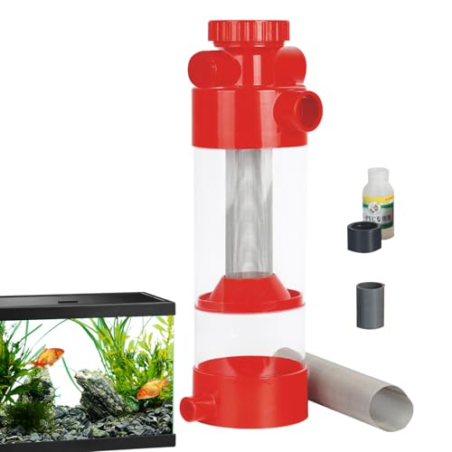 Aquarium-Filter, automatisches Aquarium-Filtersystem, mehrschichtiger Filterfilter für Aquarien, effiziente Abfallentfernung, stabile Leistung, 44 x 21 x 18,5 cm oder Süßwasser u von Byeaon