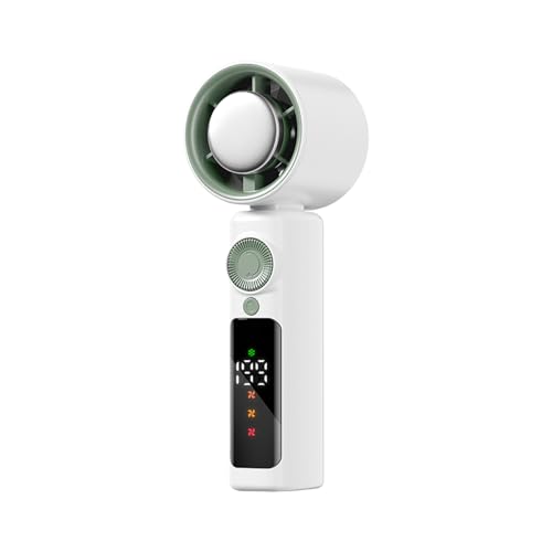 Byeaon Tragbarer Kühlventilator,Handventilator Mit Turbinendesign - 1-199 Stufen Wiederaufladbar Faltbar 4000mAH Nachtlicht Für Schlafzimmer Unterwegs Camping Byeaon Tragbarer Kühlventilator,Handventilator Mit Turbinendesign - 1-199 Stufen Wiederaufladbar Faltbar 4000mAH Nachtlicht Für Schlafzimmer Unterwegs Camping von Byeaon