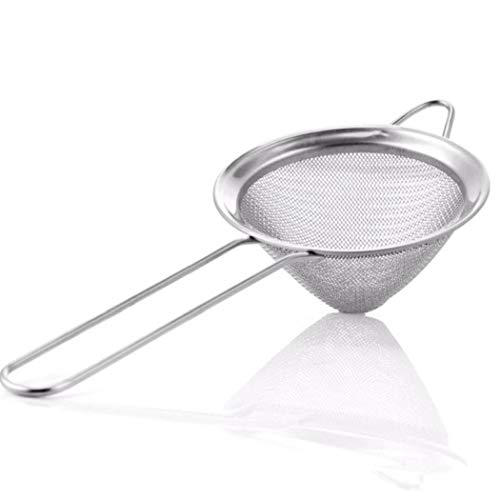 Edelstahl Bar-Sieb Fine Mesh barsieb Seiher Stiel Konische Ice Sieb Sichter Sieve Zu von BYFRI