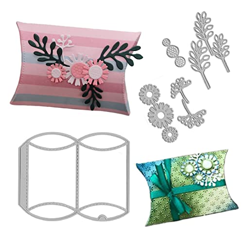 Bymivofun Geschenkbox Stanzform, Blumen Blatt Umschlag Stanzform, für Kinder zum Basteln, Geschenk, Valentinstag, Geschlechtsoffenbarung, Babyparty, Geburtstage, Jubiläen von Bymivofun