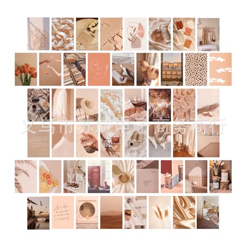 Bymivofun Packung mit 50 Ästhetischen Bildern für Wand Collage, Wohnheim Foto Display, Wand Kunstdrucke für Zimmer, Boho ästhetische Wand Poster Bymivofun Packung mit 50 Ästhetischen Bildern für Wand Collage, Wohnheim Foto Display, Wand Kunstdrucke für Zimmer, Boho ästhetische Wand Poster von Bymivofun