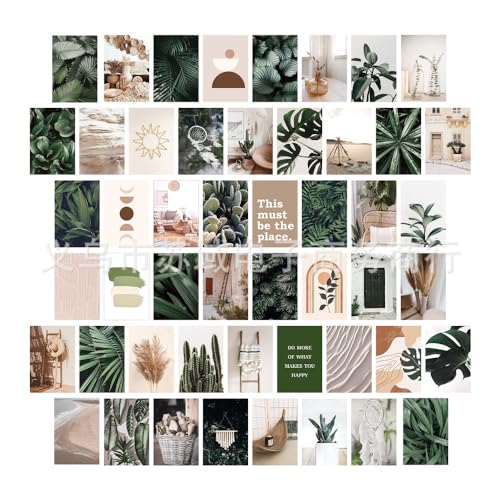 Bymivofun Packung mit 50 Ästhetischen Bildern für Wand Collage, Wohnheim Foto Display, Wand Kunstdrucke für Zimmer, Boho ästhetische Wand Poster Bymivofun Packung mit 50 Ästhetischen Bildern für Wand Collage, Wohnheim Foto Display, Wand Kunstdrucke für Zimmer, Boho ästhetische Wand Poster von Bymivofun