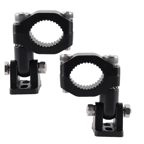 ByoBLu Motorrad LED Scheinwerfer Scheinwerfer Klemmen Halterung Rohr Halterung for Motorrad Nebel Licht Hilfs Lampe Halter Motos Zubehör von ByoBLu