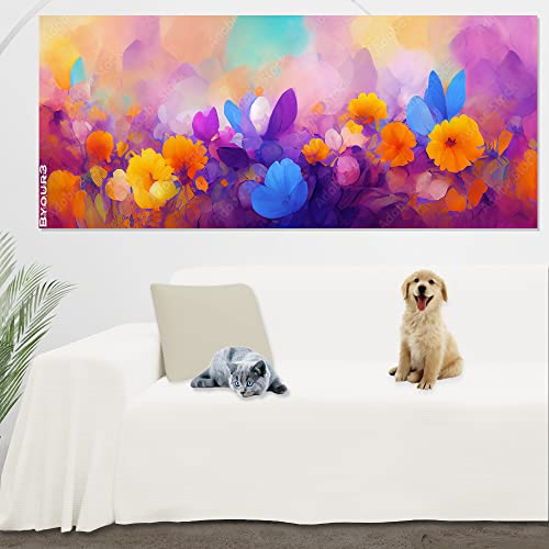 Byour3 - Sofa Couch Wasserdicht Baumwolle Gemischt Schutz Haustieren Sofabezug Also Von L U Form Ecksofa Sofaschoner Anti-Kratze Hunde Katzen Kinder Sofaüberwurf Abwaschbar (Milch, 230x300 cm) von Byour3