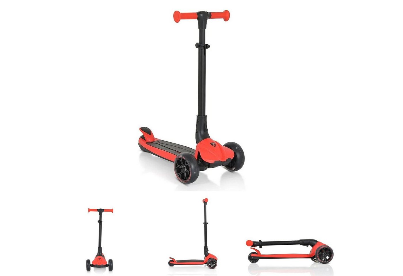 Byox Cityroller, höhenverstellbar, klappbar, PU-Räder, ABEC-9 von Byox