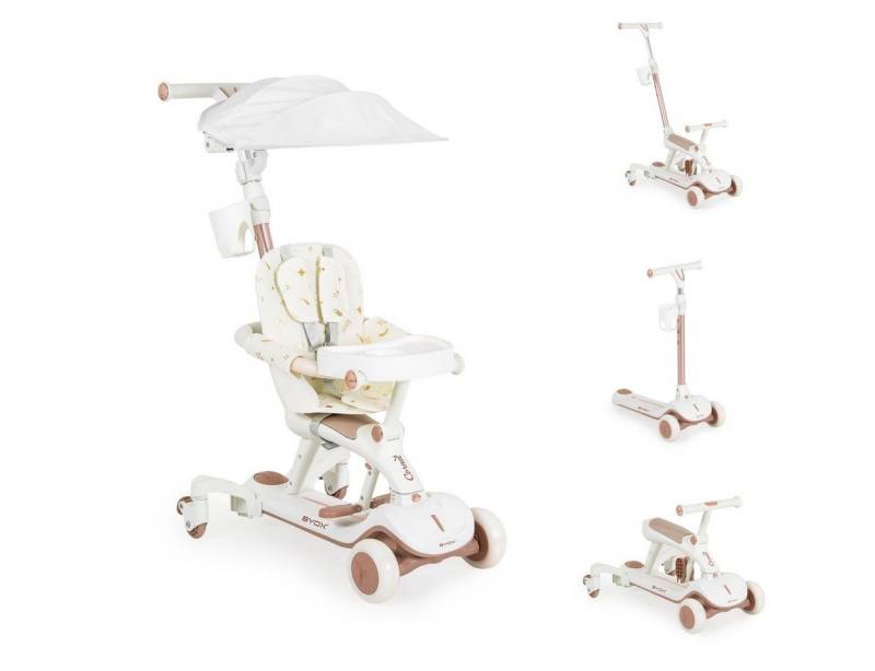 Byox Cityroller Kinderroller Cornet 6 in 1, Multifunktionsroller Rutscher Musik Becherhalter Byox Cityroller Kinderroller Cornet 6 in 1, Multifunktionsroller Rutscher Musik Becherhalter von Byox