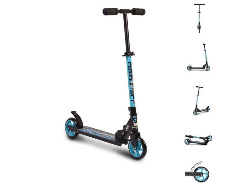 Byox Cityroller Kinderroller Rendevous, Höhe einstellbar, klappbar, PU-Räder, ABEC-7 von Byox
