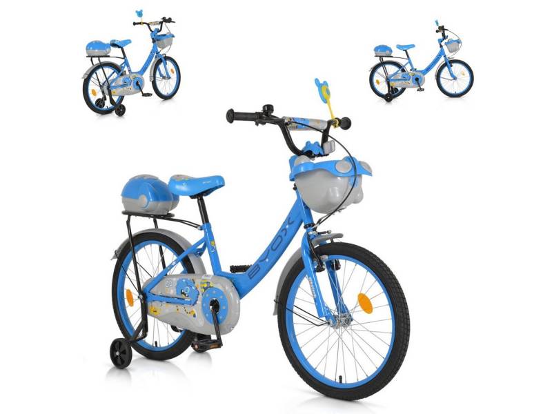 Byox Kinderfahrrad Kinderfahrrad 20 Zoll 2002, 1 Gang 1 Gang, keine, Stützräder, Klingel, Höhe einstellbar, Körbe von Byox