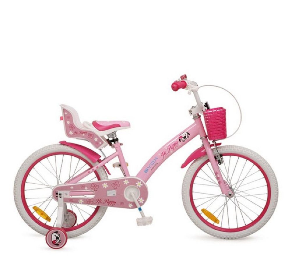 Byox Kinderfahrrad Kinderfahrrad 20 Zoll Puppy, 1 Gang 1 Gang, keine, Stützräder, Frontkorb, Puppensitz ab 6 Jahre Byox Kinderfahrrad Kinderfahrrad 20 Zoll Puppy, 1 Gang 1 Gang, keine, Stützräder, Frontkorb, Puppensitz ab 6 Jahre von Byox