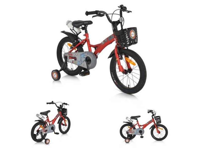 Byox Kinderfahrrad Kinderfahrrad Robo 16 Zoll, 1 Gang 1 Gang, keine von Byox