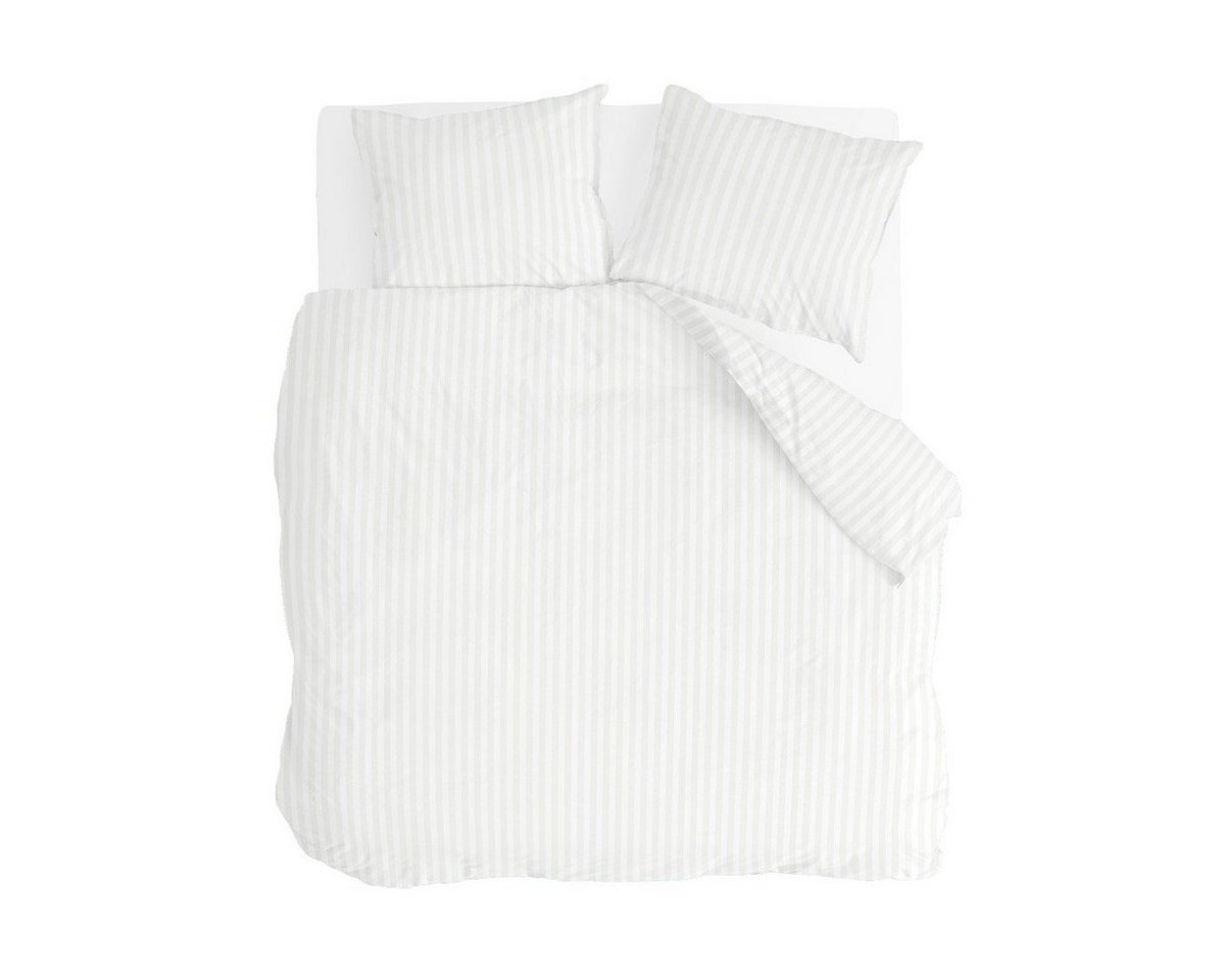 Bettwäsche Bettwäsche Classy Evergreen Weiß - 240x220 cm, Byrklund, Weiß 100% Baumwolle Bettbezüge von Byrklund