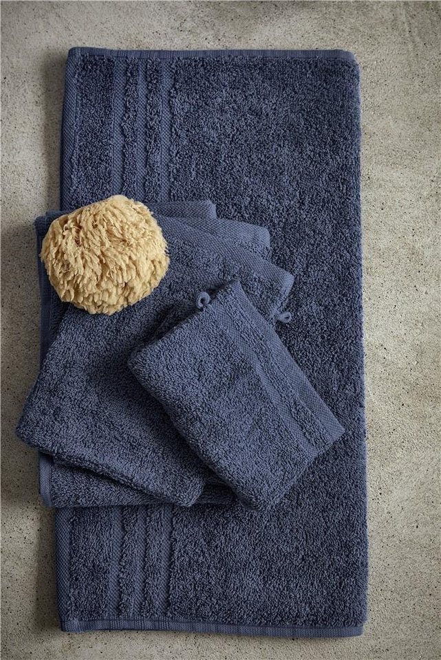 Byrklund Handtuch Gästetuch Bath Basics Blau - 2x 30x50 cm, Baumwolle (1-St) von Byrklund