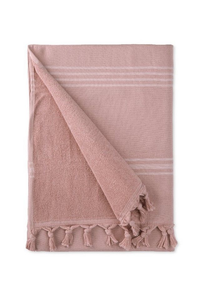 Byrklund Strandtuch Hamamtuch Hamam Basics Altes Rosa - 90x170 cm, Altes Rosa 95% Baumwolle / 5% Polyester Hammam Handtücher von Byrklund