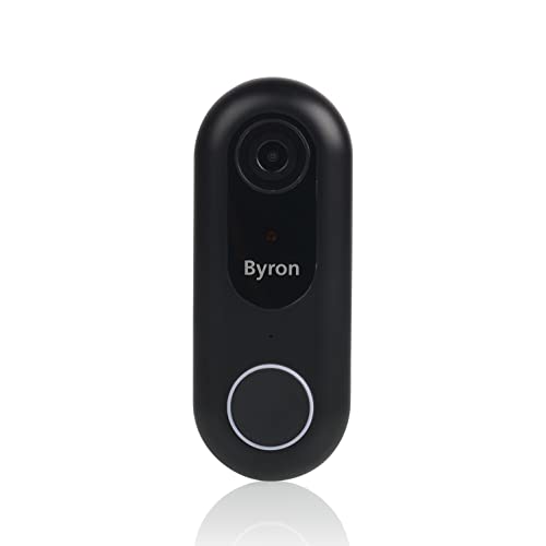 Byron DSD-28119 Kabelgebundene Video-Türklingel mit WLAN - Full HD 1080p Kamera - 8-24 Volt Eingang von Byron
