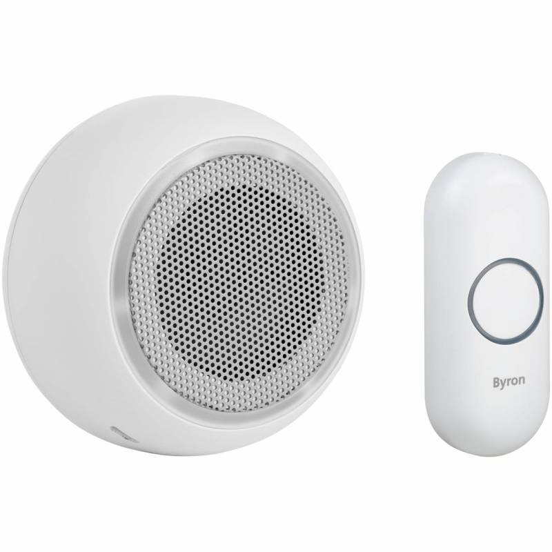 Byron Funk-Türklingel Set weiß, DBY-23512 Byron Funk-Türklingel Set weiß, DBY-23512 von Byron