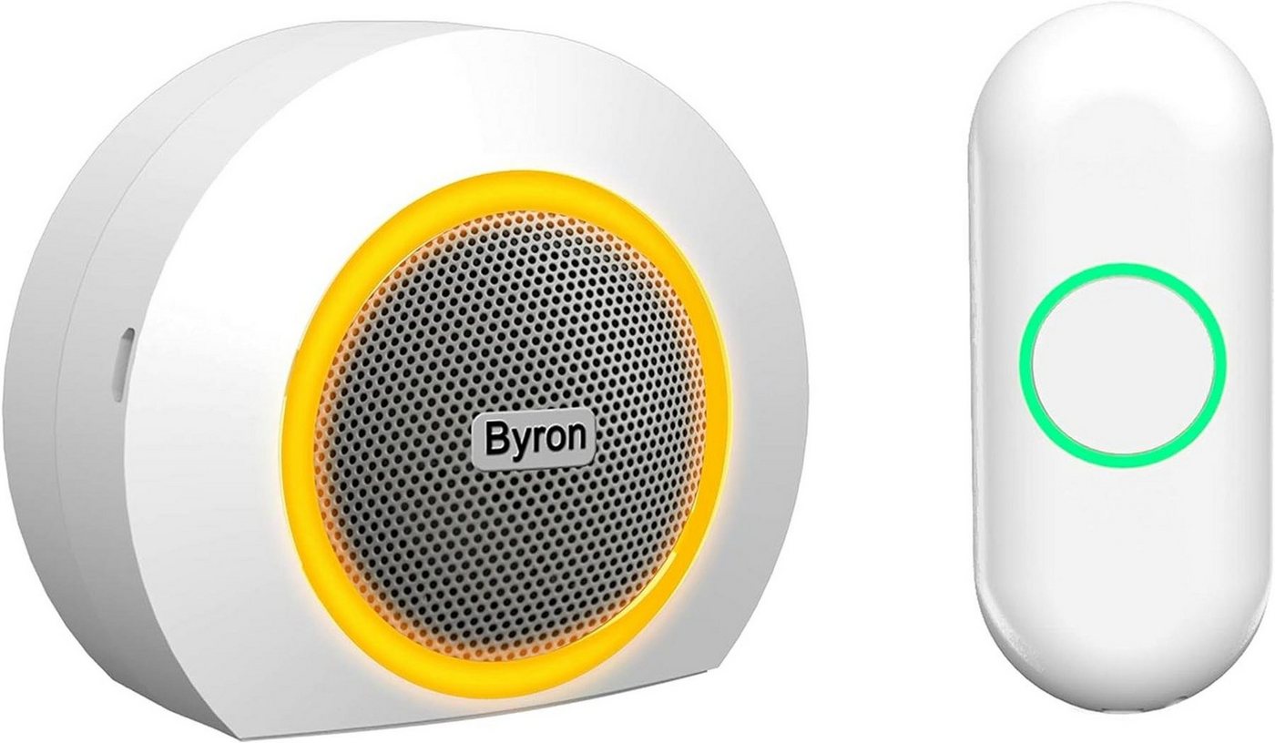 Byron Türklingel-Set Byron DBY-23522 Funk-Türklingel-Set, Farbiger visueller Alarm, 1 Empfänger, Farbiger visueller Alarm Byron Türklingel-Set Byron DBY-23522 Funk-Türklingel-Set, Farbiger visueller Alarm, 1 Empfänger, Farbiger visueller Alarm von Byron