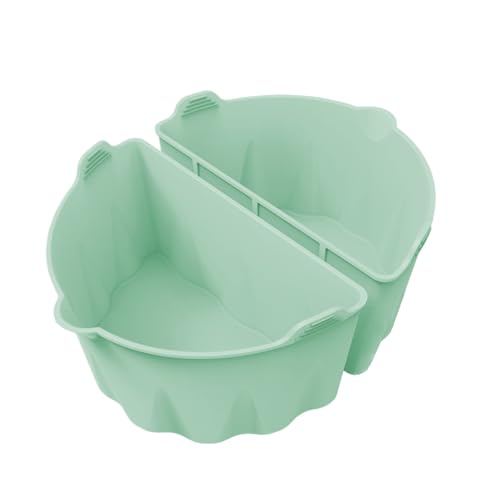 Byuexhp Trennwand Einlage Für Slow Cooker,1 Paar Passend Für 6-8 L Küchenhelfer | Wiederverwendbare Silikon Schongarer Trennlage,Für Fleisch Suppen Hähnchen Fische Kartoffeln Tomaten Familientreffen von Byuexhp