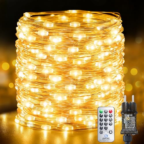 Bzavor 10M 100 LED Lichterkette Innen mit Stecker und Memory Funktion,Lichterketten Außen Strom aus Kupferdraht mit Timer 8 Modi,IP65 Wasserdicht für Weihnachten Zimmer Party Hochzeit Garten Deko Bzavor 10M 100 LED Lichterkette Innen mit Stecker und Memory Funktion,Lichterketten Außen Strom aus Kupferdraht mit Timer 8 Modi,IP65 Wasserdicht für Weihnachten Zimmer Party Hochzeit Garten Deko von Bzavor
