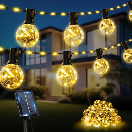 Bzavor Solar Lichterkette Aussen,10M 15 Birnen 100 LED Lichterkette Außen Solar, IP65 Wasserdicht Outdoor Lichterkette Solar, Solarlichterkette Outdoor für Balkon Hochzeit Party Garten Deko Bzavor Solar Lichterkette Aussen,10M 15 Birnen 100 LED Lichterkette Außen Solar, IP65 Wasserdicht Outdoor Lichterkette Solar, Solarlichterkette Outdoor für Balkon Hochzeit Party Garten Deko von Bzavor