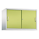 C+P Aufsatzschrank H790xB1200xT500mm Korpus Lichtgrau Fronten Viridingrün Anzahl Fächer: 1 von C+P