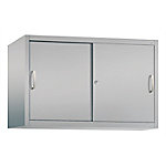 C+P Aufsatzschrank H790xB1200xT500mm Korpus Weißaluminium Fronten Weißaluminium Anzahl Fächer: 1 von C+P