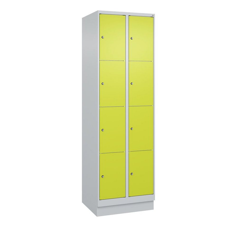 C+P Garderobenschrank Fächerschrank Classic Plus, 4 Fächer übereinander, Abteilbreite 30 ... Für Schule, Verein und Fitness-Studios C+P Garderobenschrank Fächerschrank Classic Plus, 4 Fächer übereinander, Abteilbreite 30 ... Für Schule, Verein und Fitness-Studios von C+P