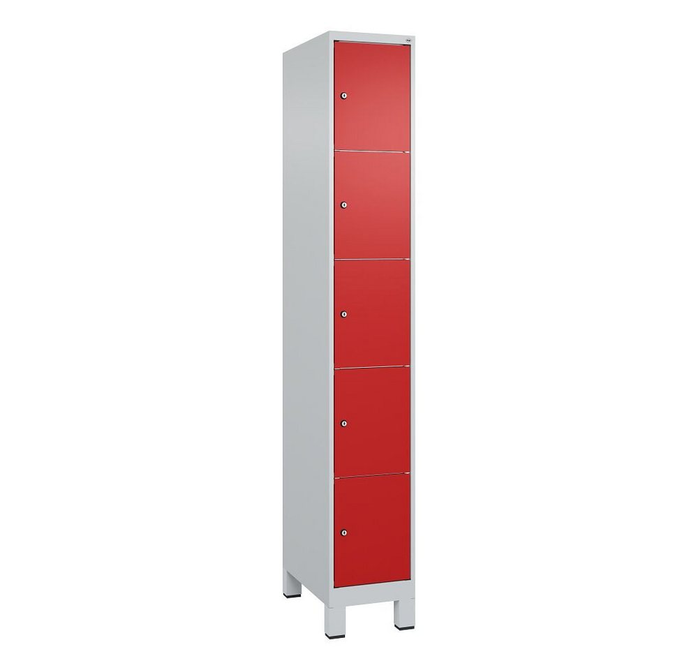 C+P Garderobenschrank Fächerschrank Classic Plus, 5 Fächer übereinander, Abteilbreite 30 ... Geeignet für Kindergärten, Schulen und Vereine C+P Garderobenschrank Fächerschrank Classic Plus, 5 Fächer übereinander, Abteilbreite 30 ... Geeignet für Kindergärten, Schulen und Vereine von C+P