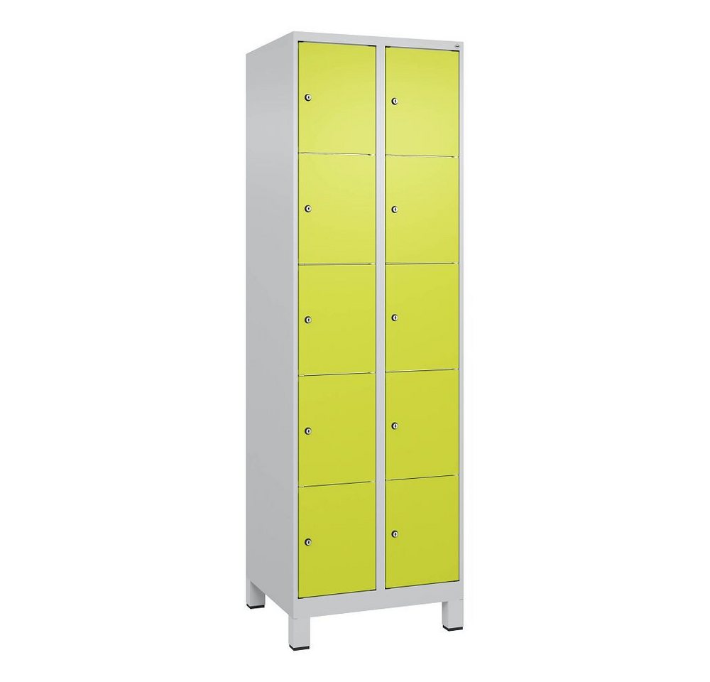 C+P Garderobenschrank Fächerschrank Classic Plus, 5 Fächer übereinander, Abteilbreite 30 ... Geeignet für Kindergärten, Schulen und Vereine C+P Garderobenschrank Fächerschrank Classic Plus, 5 Fächer übereinander, Abteilbreite 30 ... Geeignet für Kindergärten, Schulen und Vereine von C+P