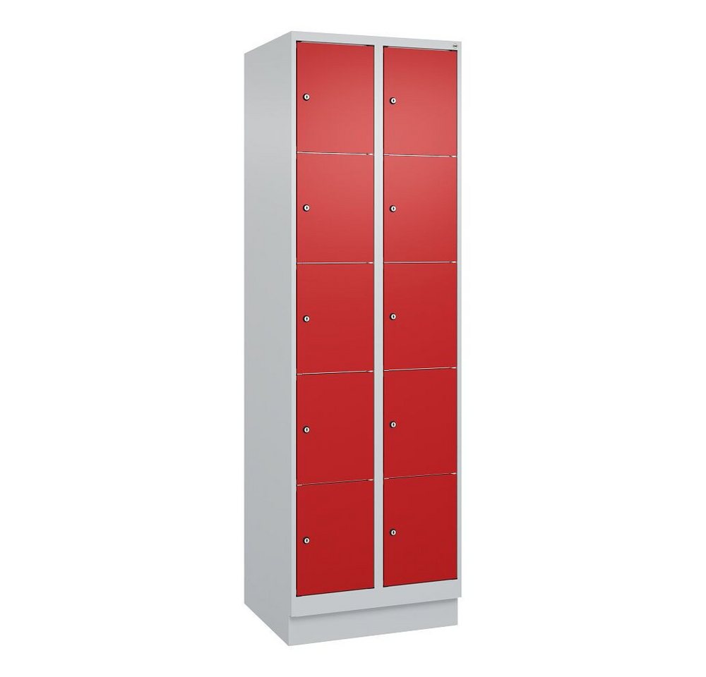 C+P Garderobenschrank Fächerschrank Classic Plus, 5 Fächer übereinander, Abteilbreite 30 ... Geeignet für Kindergärten, Schulen und Vereine C+P Garderobenschrank Fächerschrank Classic Plus, 5 Fächer übereinander, Abteilbreite 30 ... Geeignet für Kindergärten, Schulen und Vereine von C+P
