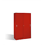 C+P Schiebetürenschrank Acurado H1950xB1200xT500mm Korpus Feuerrot Fronten Feuerrot Anzahl Fächer: 4 von C+P