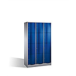 C+P Schließfachschrank Resisto H1950xB1148xT540 Korpus: Weißaluminium Türen: Lapisblau 3 Abteile 12 Fächer C+P Schließfachschrank Resisto H1950xB1148xT540 Korpus: Weißaluminium Türen: Lapisblau 3 Abteile 12 Fächer von C+P