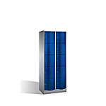 C+P Schließfachschrank Resisto H1950xB772xT540 Korpus: Weißaluminium Türen: Enzianblau 2 Abteile 10 Fächer C+P Schließfachschrank Resisto H1950xB772xT540 Korpus: Weißaluminium Türen: Enzianblau 2 Abteile 10 Fächer von C+P