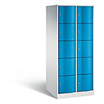 C+P XXL-Schließfachschrank Resisto H1950xB772xT740 Korpus: Lichtgrau Türen: Lichtblau 2 Abteile 10 Fächer C+P XXL-Schließfachschrank Resisto H1950xB772xT740 Korpus: Lichtgrau Türen: Lichtblau 2 Abteile 10 Fächer von C+P