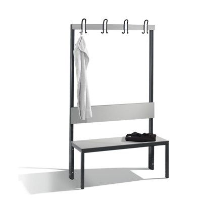 Eins. Garderobenschrank HPL Breite 1000 von C+p