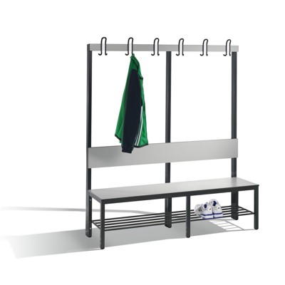 Eins. Garderobenschrank HPL Breite 1500 von C+p