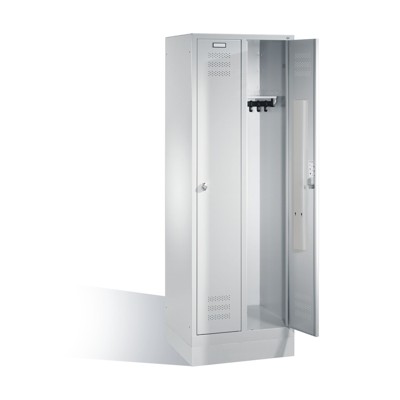Garderobenschrank RAL 7035/7035 1800x610x500mm von C+p