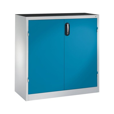 Schw.lastschr. Flgltür. 1200x1200x500 700kg 2B.vz. lichtbl./lichtgr von C+p