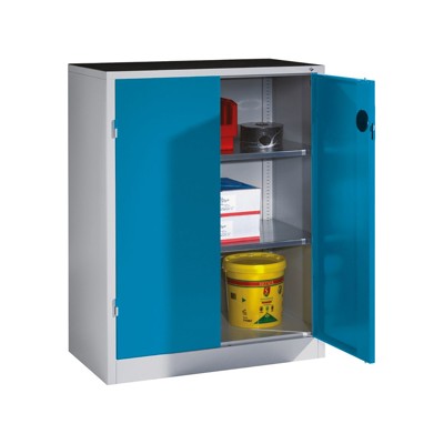 Schw.lastschr. Flgltür. 1200x930x500 700kg 2B.vz. lichtbl./lichtgr von C+p
