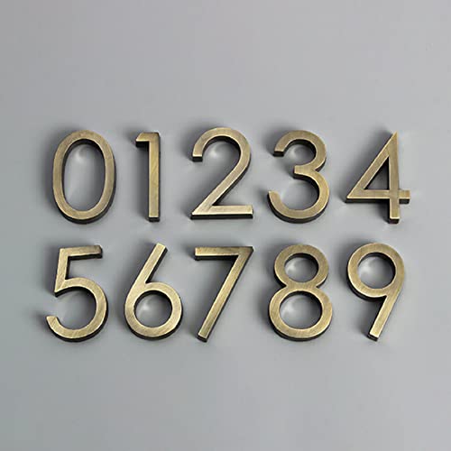 Mailbox Nummer Türnummern Selbstklebend Briefkasten Hausnummern Aufkleber für Haus Hotel Tür Adresse Zeichen Zimmernummer von C/H