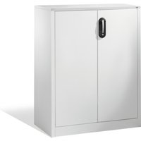 C+P Akten-Sideboard Acurado mit Drehtüren, 3 Ordnerhöhen, H1200xB930xT400mm Front Lichtgrau Korpus Lichtgrau von C + P Möbelsysteme