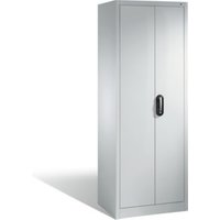 C+P Aktenschrank Acurado mit Drehtüren, 5 Ordnerhöhen, H1950xB700xT500mm Weißaluminium von C + P Möbelsysteme