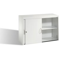 C+P Sideboard mit Schiebetüren Acurado, H720xB1000xT400mm, Front Lichtgrau, Korpus Lichtgrau (5725-00) von C + P Möbelsysteme