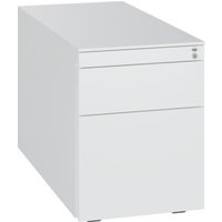 C+P Stahl-Rollcontainer, 563x430x781mm, 9010/9010 von C + P Möbelsysteme