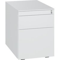 C+P Stahl-Rollcontainer, 563x430x781mm, 9010/9010 von C + P Möbelsysteme